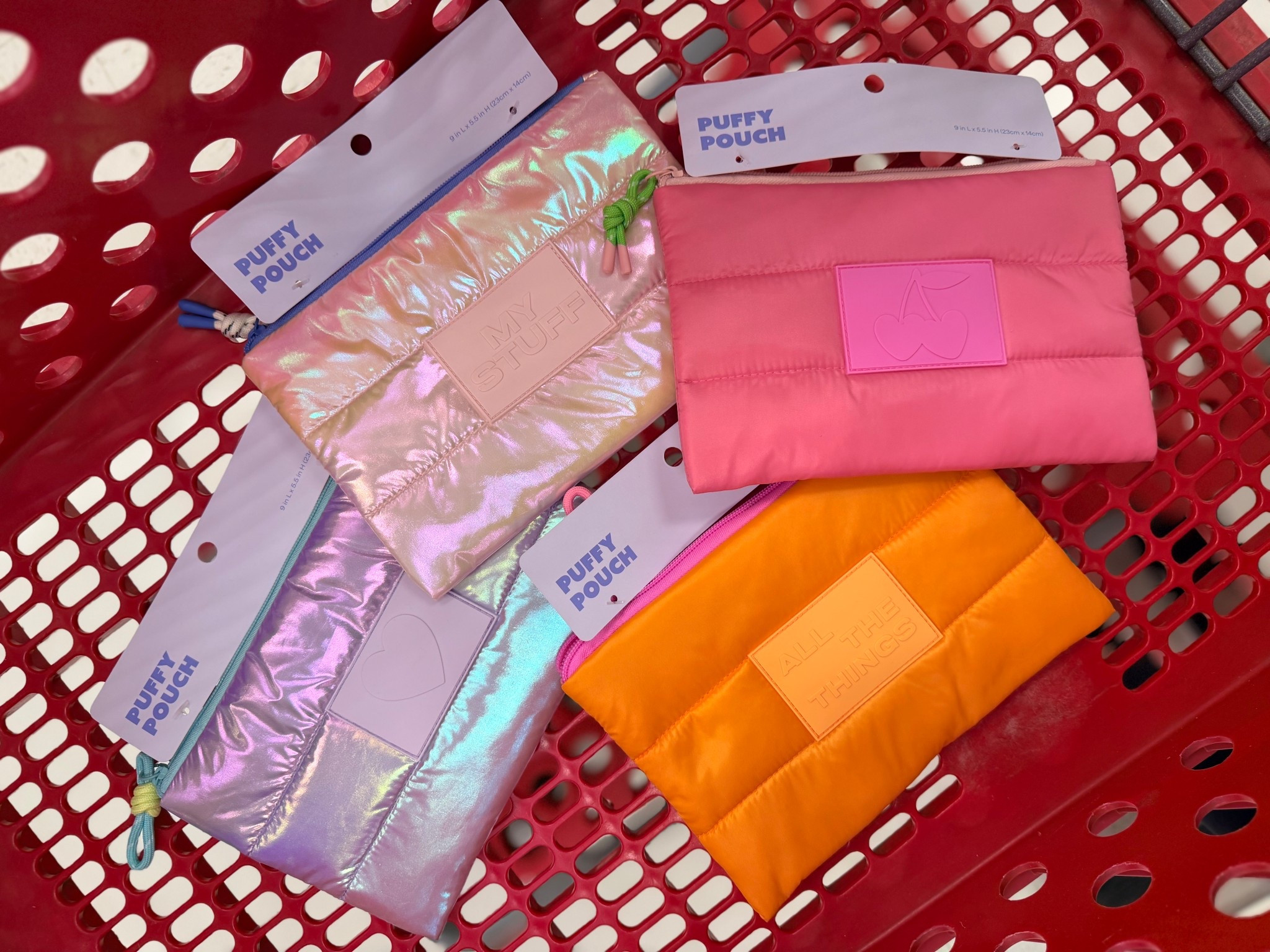 Okay, but why are these the cutest little life organizers I’ve seen in a minute 😍

Targets puffy pouches are THAT girl right now. Perfect for travel, makeup, skincare, tossing in art supplies, or honestly just making your bag feel put together instead of chaotic. The colors and style are so good and they make everything feel a little more aesthetic (which we love). 

Linked right here! 

#LTKBeauty #LTKKids #LTKTravel