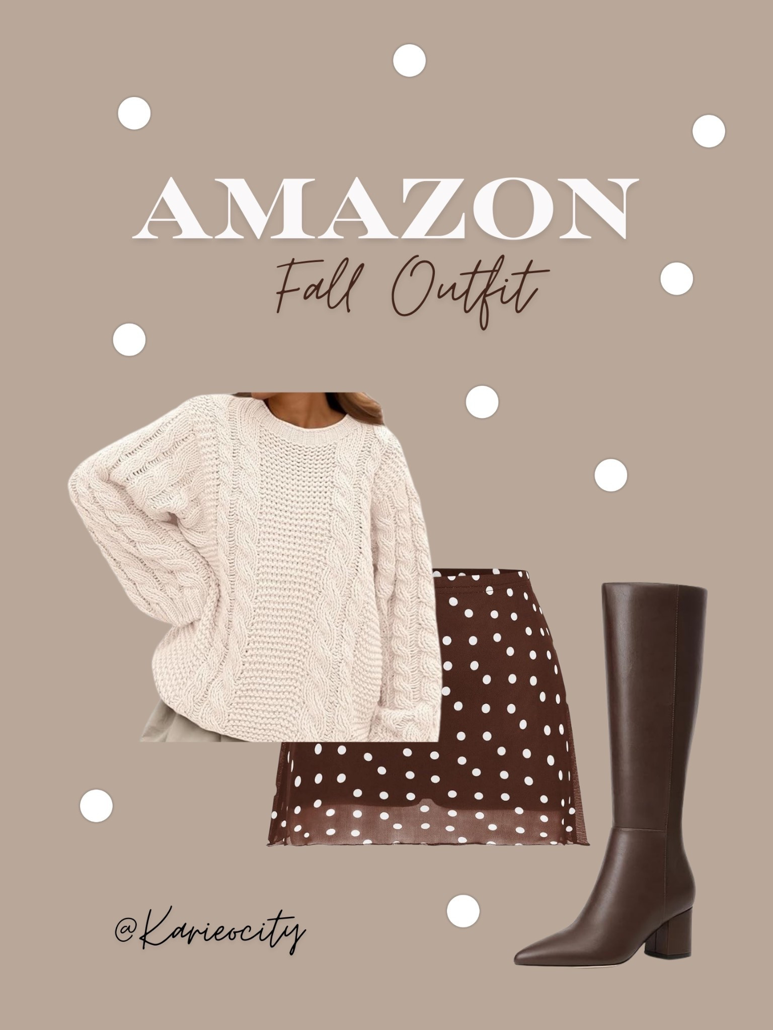 Amazon Fall Outfit 🤎

Amazon Fall Outfit// Fall Outfit// Fall Fashion// Polka Dots// Polka dot skirt // Polka dot skirt Outfit 

#LTKGiftGuide #LTKFindsUnder100 #LTKFindsUnder50