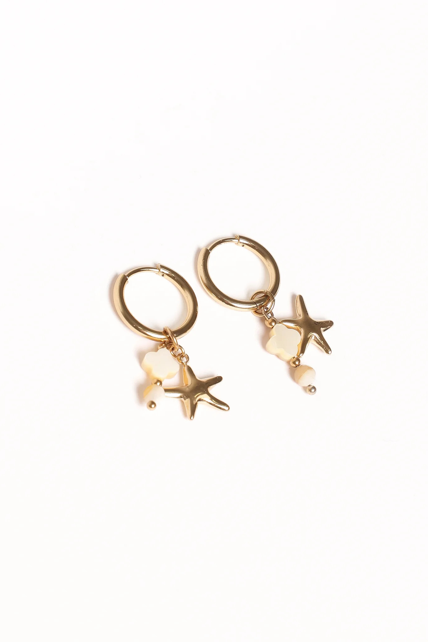 Catania Charm Earrings - Gold | Petal & Pup (US)