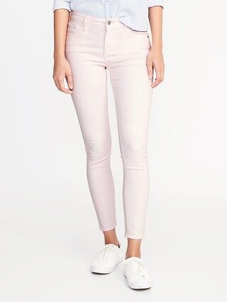 Mid-Rise Pop-Color Rockstar Ankle Jeans for Women | Old Navy US