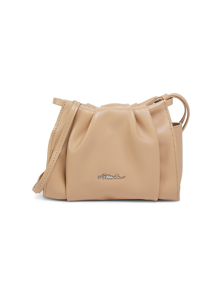 3.1 Phillip Lim Women's Mini Logo Leather Crossbody Bag - Fawn | Saks Fifth Avenue OFF 5TH