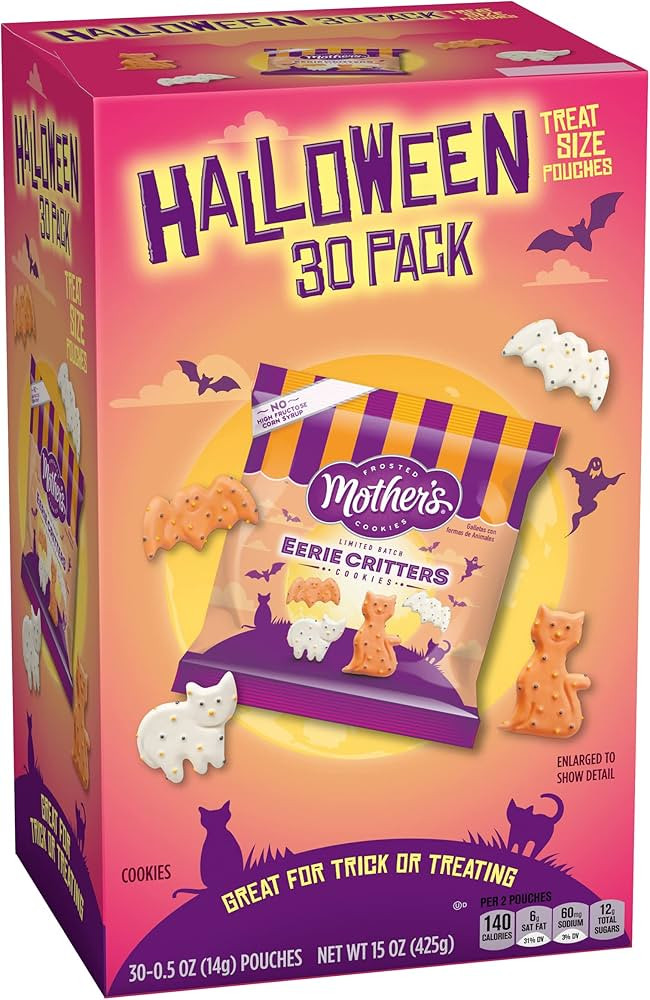 Mother's Circus Animals Halloween Cookies, 0.5 Oz. (Pack of 30) | Amazon (US)