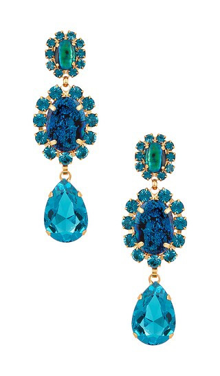 Jesse Earrings in Blue | Revolve Clothing (Global)