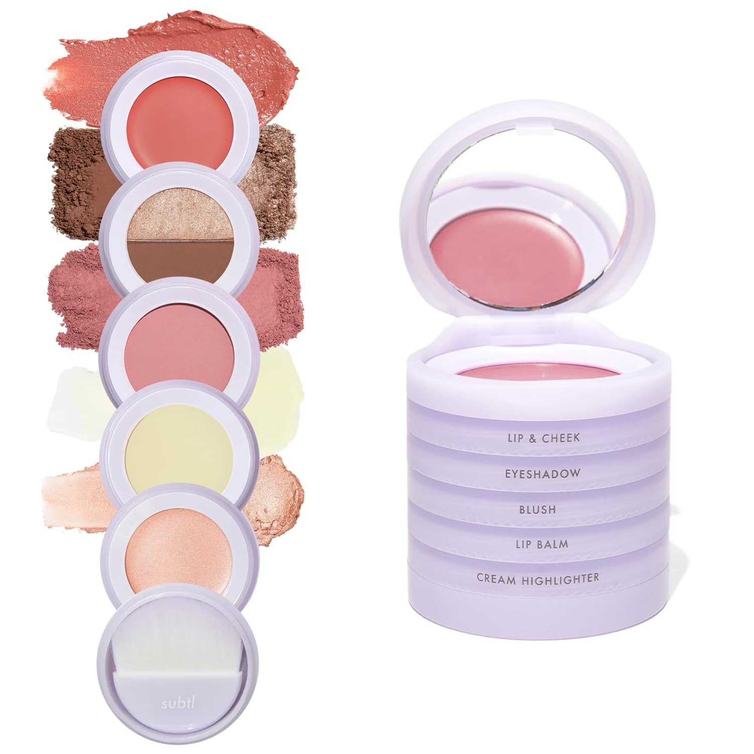 IN YOUR STAK: each travel kit includes our crease-proof, pigmented eyeshadow duo in a warm champa... | Amazon (US)