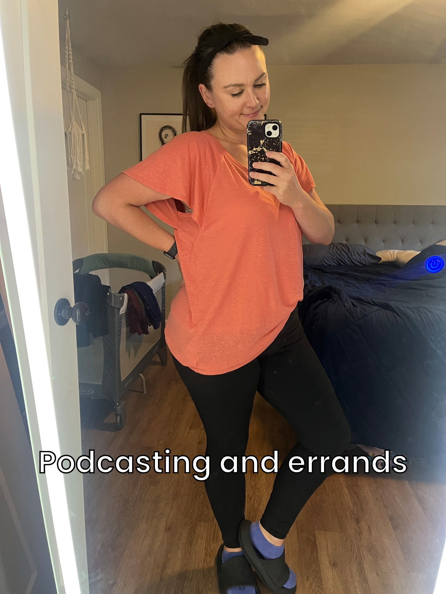 Love this outfit to work from home in! I have some video podcasts to record, a call to jump on, and some errands to run. This oversized tee from old navy is perfect to dress up or down, and flowy enough to breastfeed in! 

The leggings are from a 5 pack on Amazon. And they have pockets 😌 

#LTKActive #LTKFindsUnder100