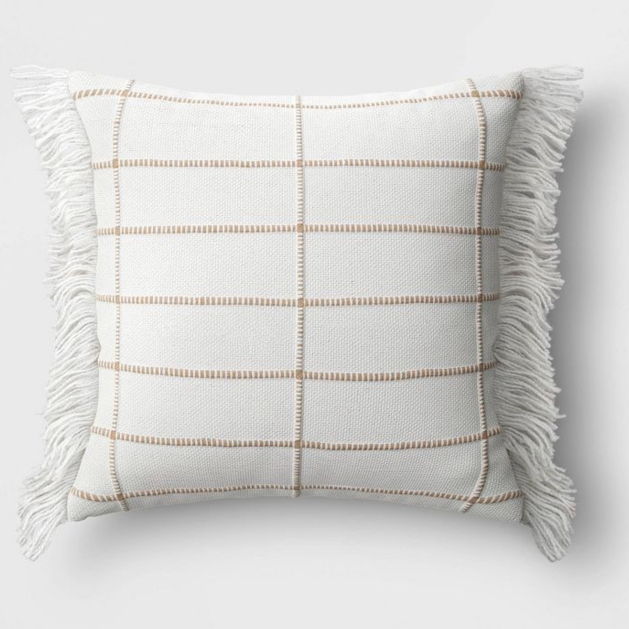 This gorgeous pillow is BACK IN STOCK!!
•Indoor/outdoor 
•Removable cover - means you can change out inserts and wash!!!
•beautiful fringe detail on edges 
•neutral colors and pattern make it perfect for year round use 
•nice 22x22” size

Best part- it’s ON SALE 30% off today! 

#LTKsalealert #LTKFind #LTKhome