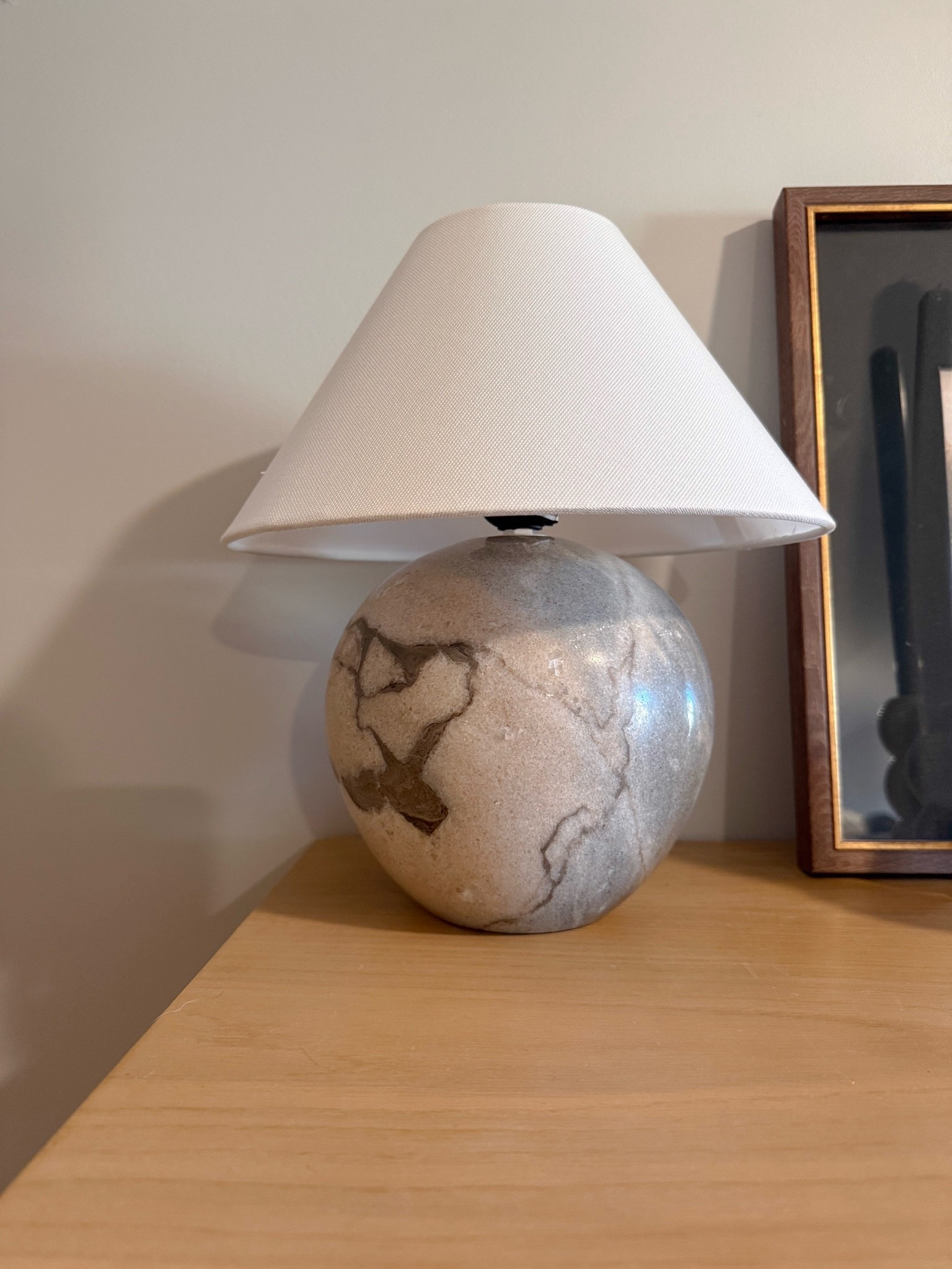 A marble lamp is such a timeless way to add warmth and texture to a room. I love how the natural stone feels elevated without being too formal and works beautifully on a nightstand, dresser, or console.

marble lamp, table lamp, bedside lamp, statement lighting, bedroom decor, dresser styling, neutral home decor, natural stone decor, classic home design, timeless interiors, home lighting ideas, girlonthehudson

#LTKHome #LTKSeasonal #LTKdayinmylife