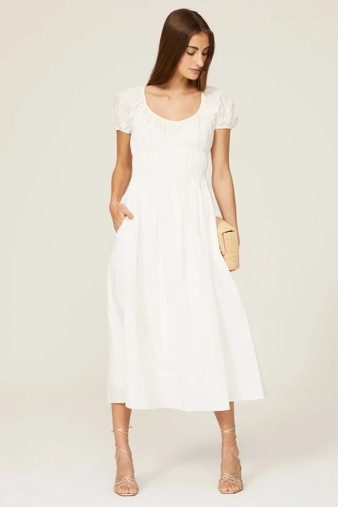 Puff Sleeve Dress | Rent the Runway