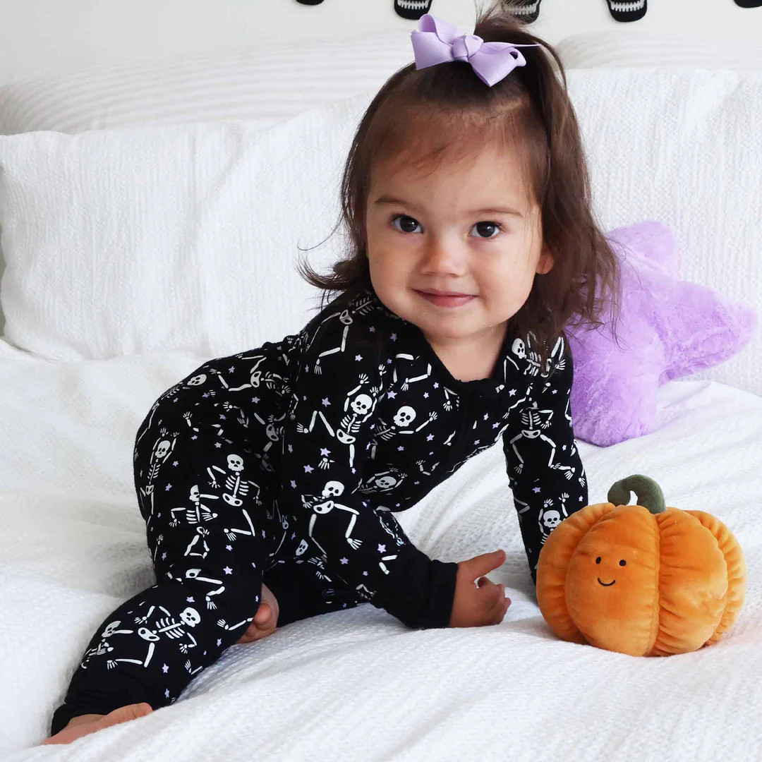 Baddie Bones Convertible Zip Romper | Caden Lane