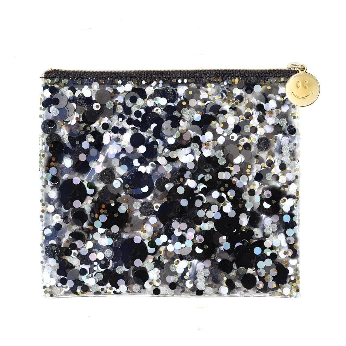 Spirit Squad Blackout Confetti Everything Pouch | Packed Party