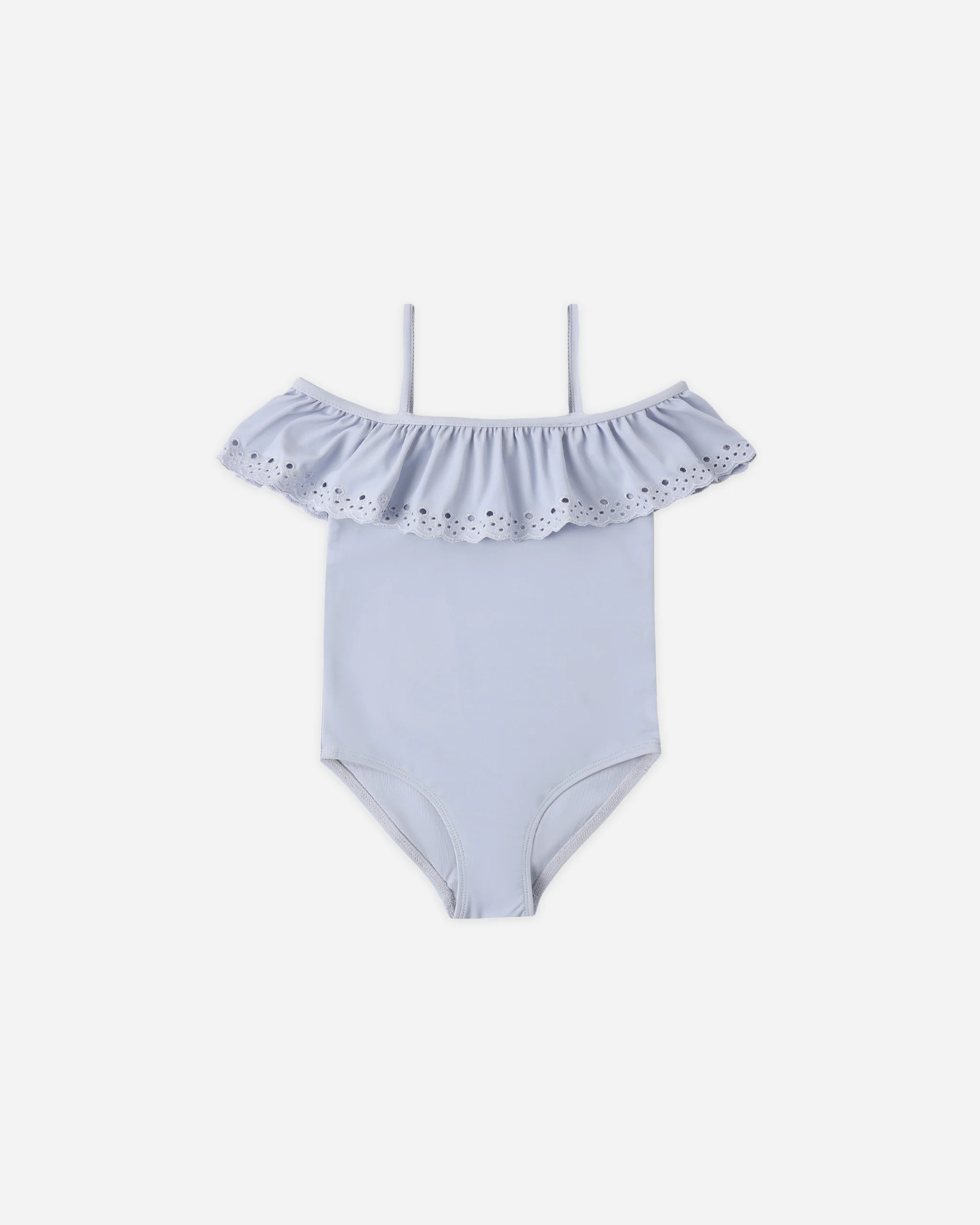 Off-The-Shoulder One-Piece Periwinkle | Rylee + Cru