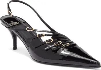 Lash Pointed Toe Kitten Heel Sandal (Women) | Nordstrom