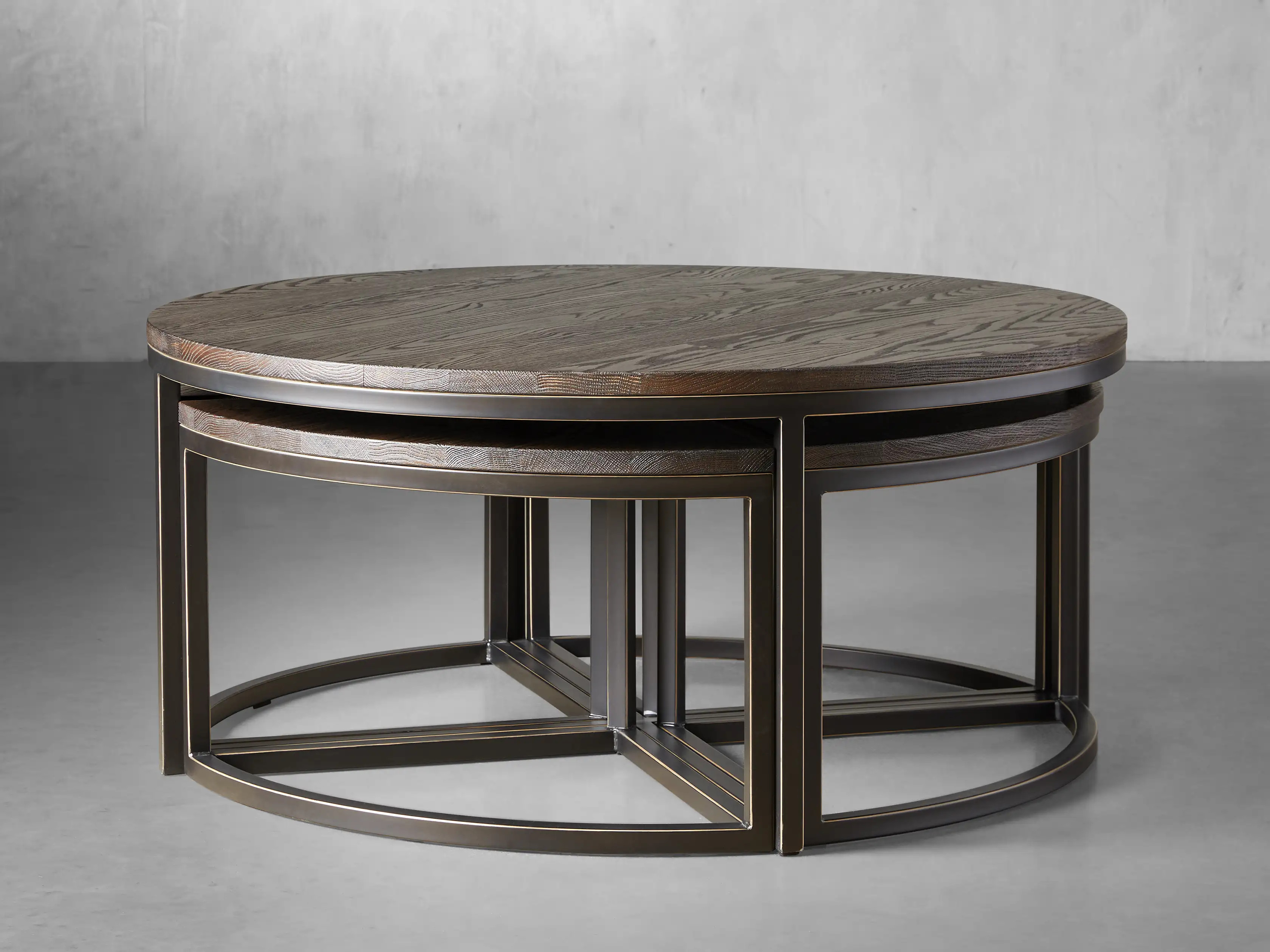 Palmer Round Nesting Coffee Table | Arhaus