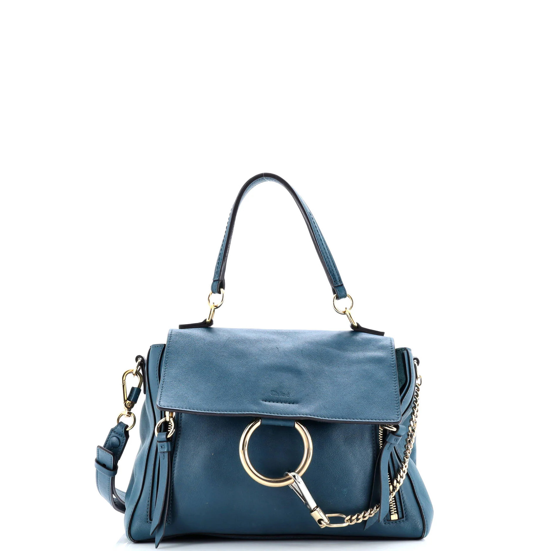 Pre-Loved Chloe Faye Day Bag Leather Small | Zulily