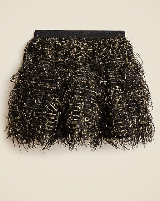 Girls' tinsel skirt | J. Crew US
