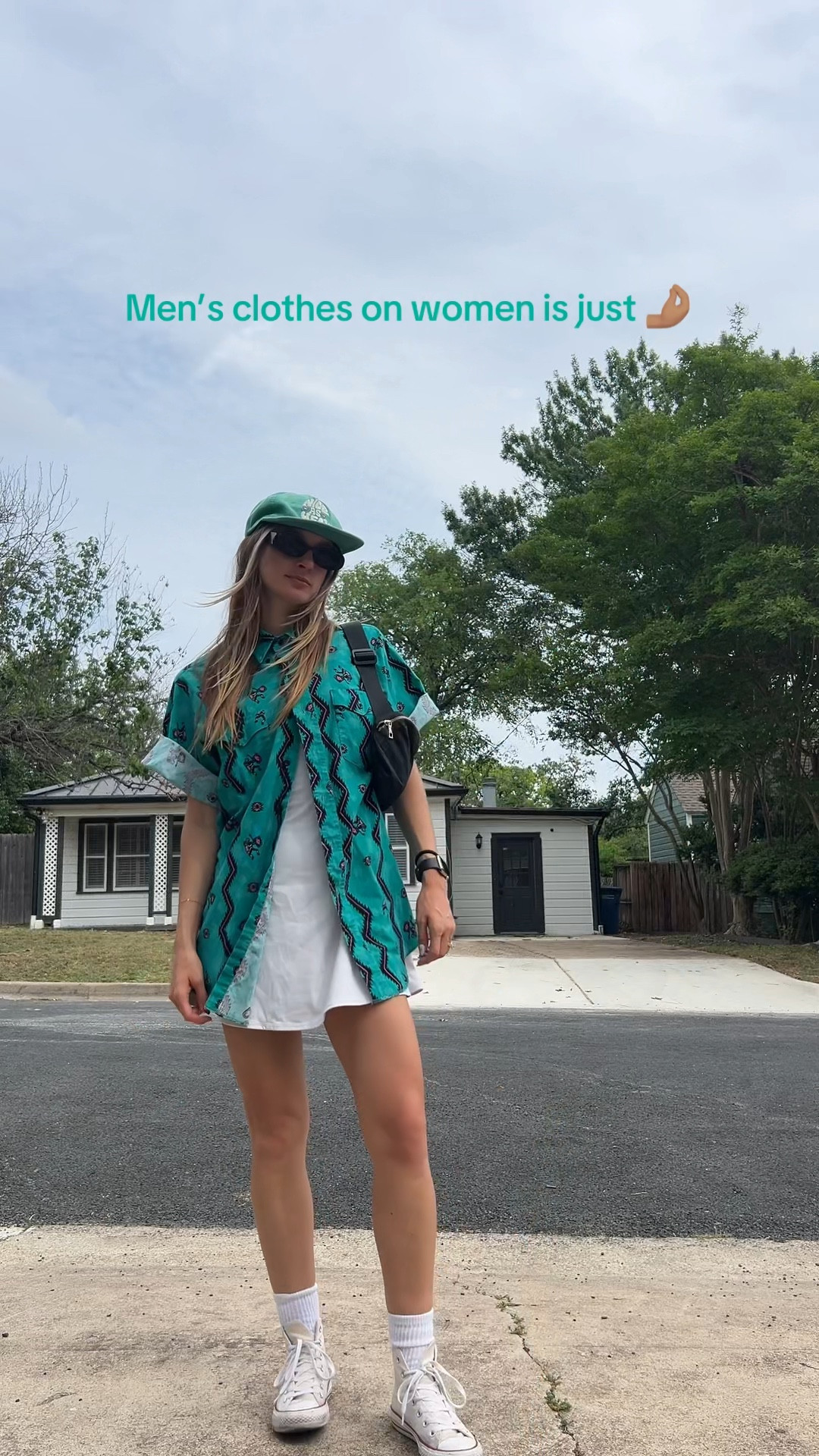 Styling a thrifted men’s button up 🤌🏽

#LTKShoeCrush #LTKStyleTip #LTKSeasonal