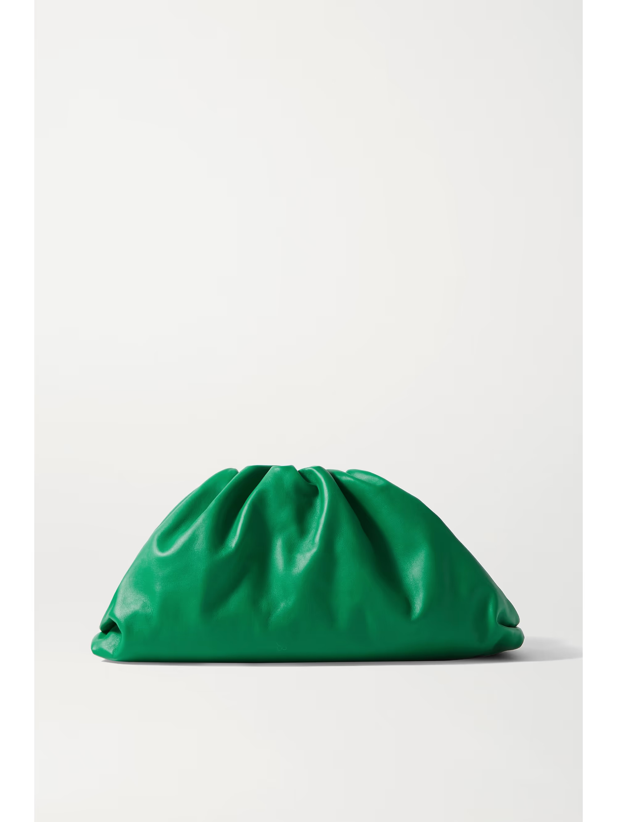 The Pouch large gathered leather clutch | NET-A-PORTER (UK & EU)