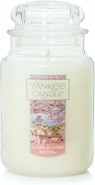 Yankee Candle Sakura Blossom Festival Large Jar Candle White Rose | Amazon (US)