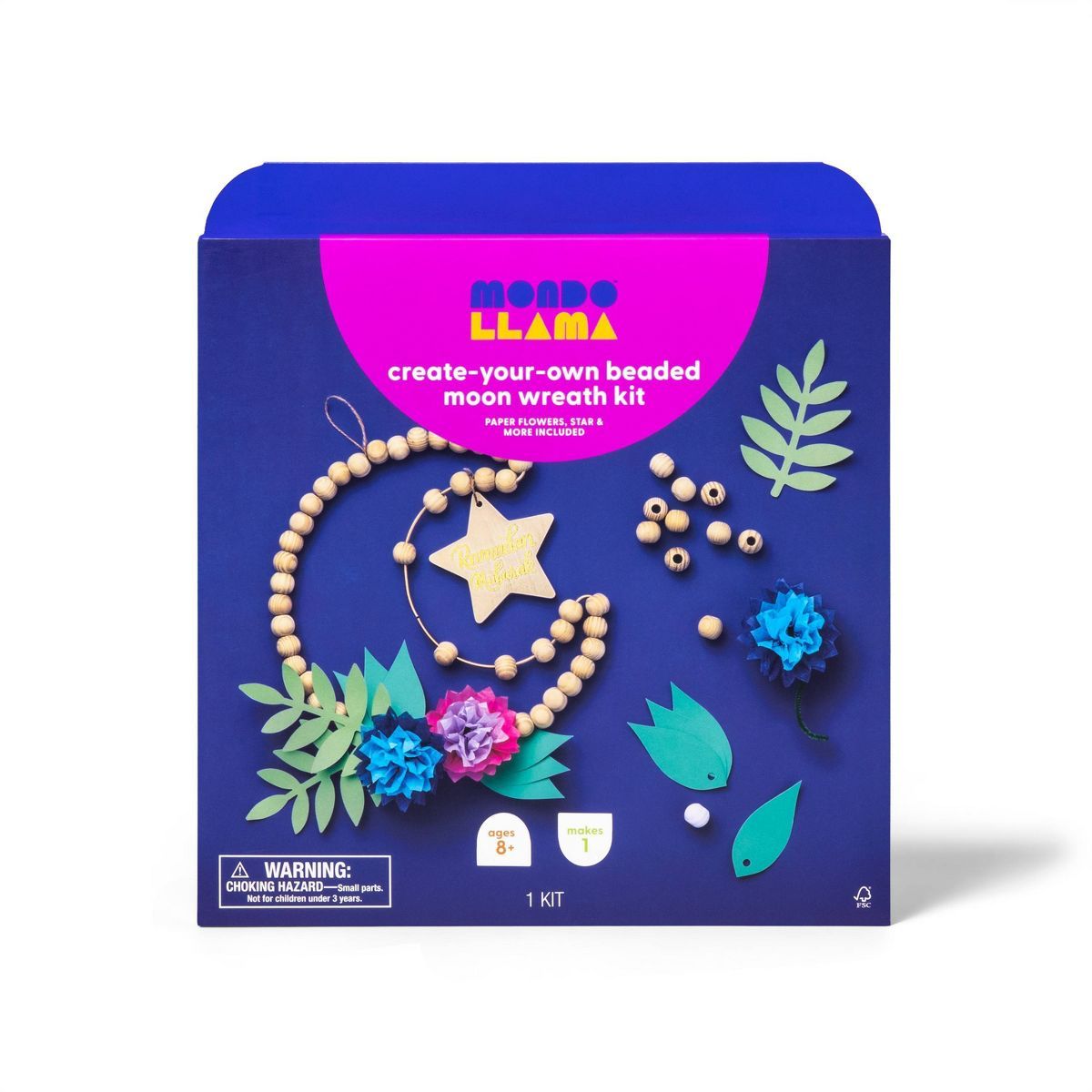 Make-Your-Own Ramadan Beaded Moon Wreath Kit - Mondo Llama™ | Target