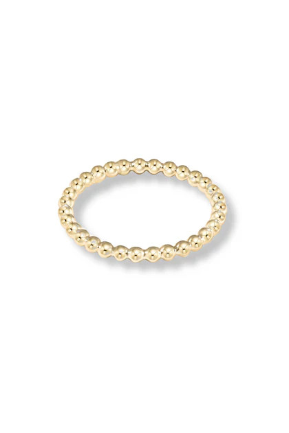 enewton Size 7 Classic Gold 2mm Bead Ring | The Willow Tree