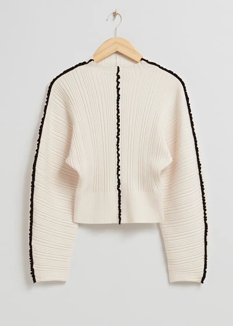 Frilled Rib Knit Jumper | & Other Stories (EU + UK)
