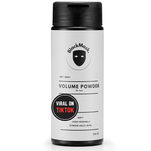 BlackMask Hair Texture Powder for Men, Easy-to-Apply Styling Powder for Dry Hair Looks | Amazon (US)