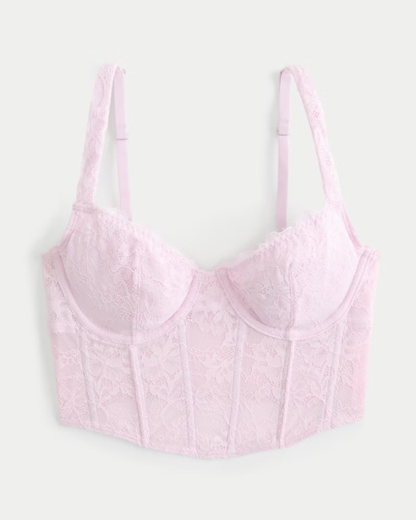 Women's Gilly Hicks Lace Bustier | Women's Bralettes & Sports Bras | HollisterCo.com | Hollister (UK)