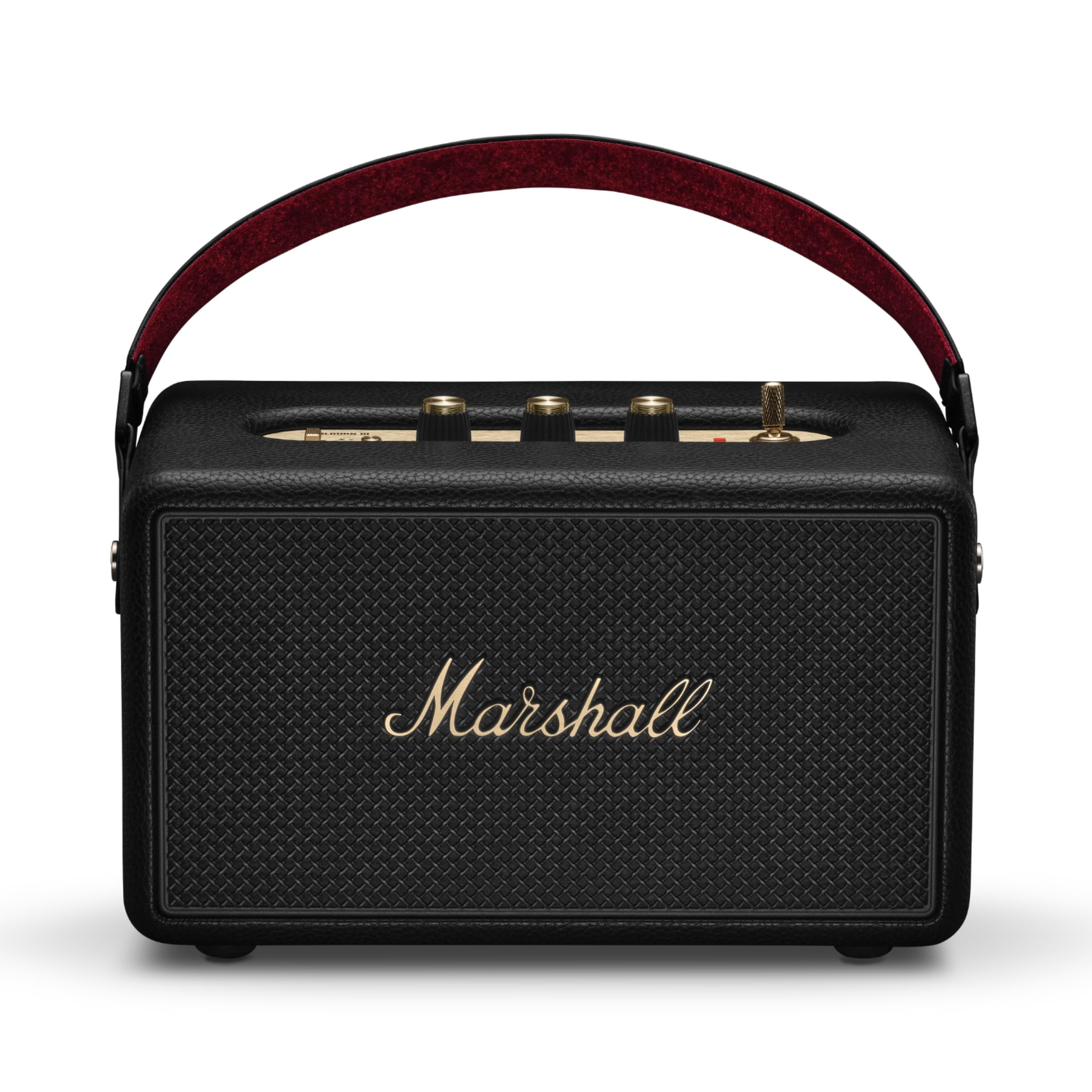 Marshall Kilburn III Portable Bluetooth Speaker - Black & Brass | Amazon (US)