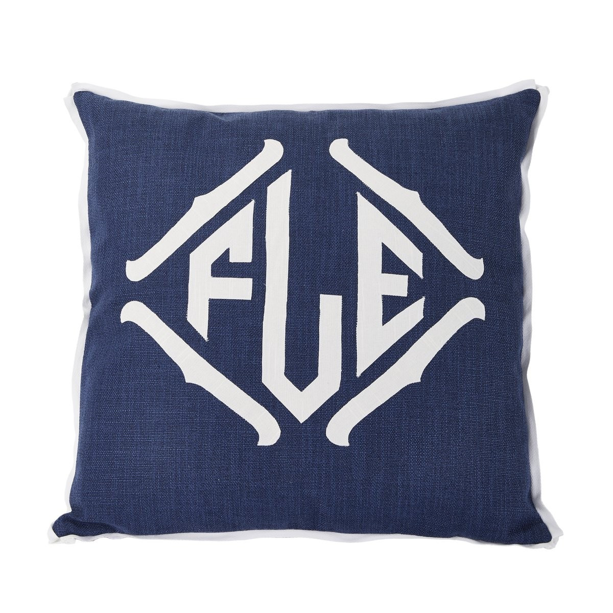 Prussian Applique Pillow | Room 422