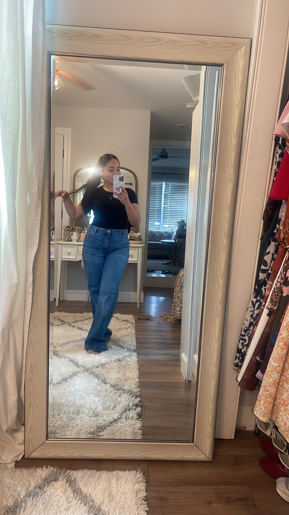 Cute basic bodysuit from Amazon. I’m wearing size small. I’m 130lbs and my height is 4”11. I wear size 6-8 in jeans. I’m a 34b bra size. The jeans are loose from my waist. My torso is very short. 

Chicas este mono es de Amazon. Super versatile de usar con pantalón, chores, faldas. Esta marca en particular me gusta la calidad de ropa. Este me ah durado 2 años. Estoy usando talla small. Tengo el blanco también. 

El jean está suelto en mi cintura. Utilizo talla 6-8 en pantalón. Peso 130lbs mido 4”11 y de brasier uso 34B. Espero y eso ayude.

#LTKmomlife #LTKPetite