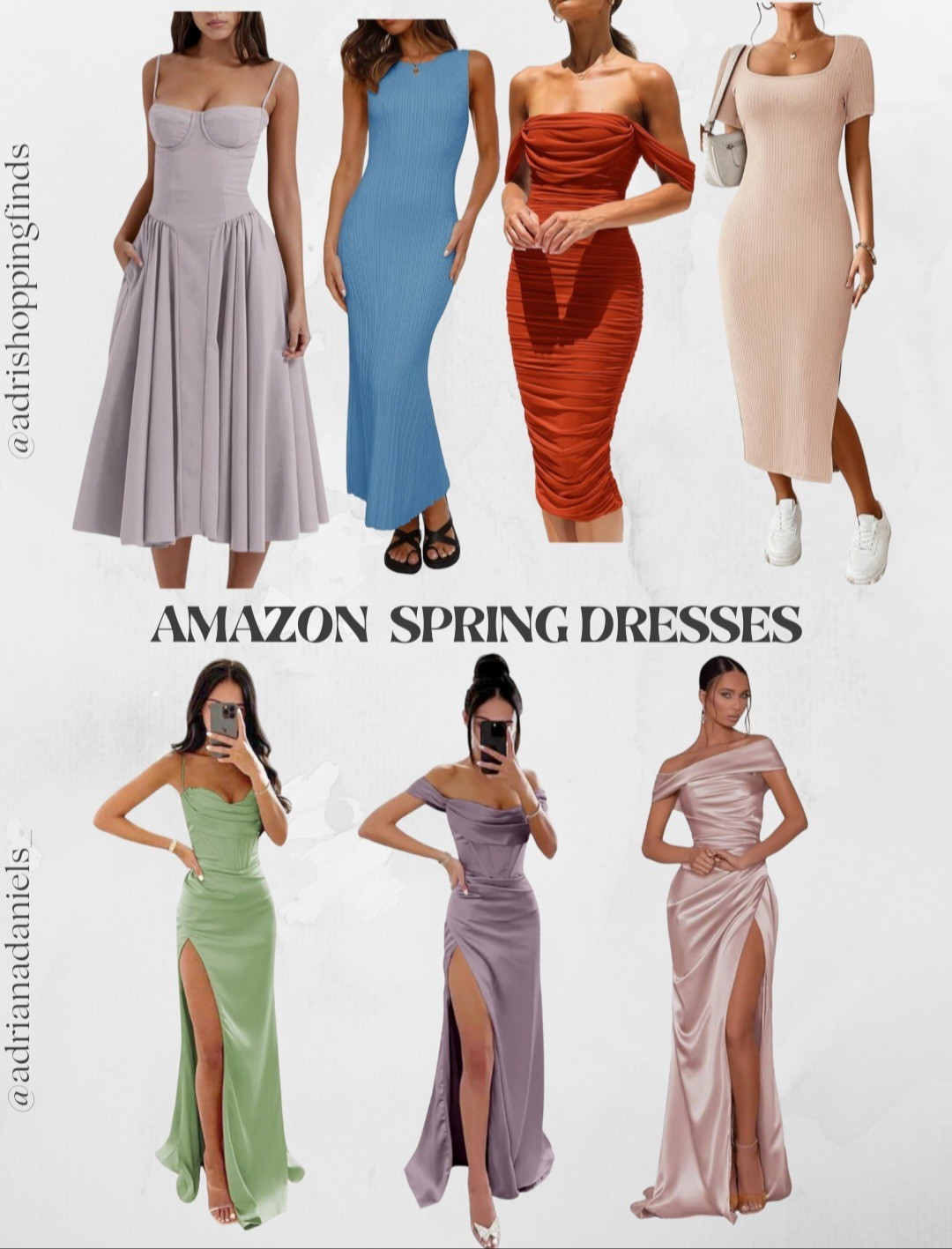 Amazon Spring and Summer Dress. Midi dress, maxi dress, satin dress, silk dress, ruffle dress, mesh dress, strapless dress, strap dress, offshoulder dress, casual dress, evening dress, girly dress

#LTKsalealert #LTKfindsunder50 #LTKstyletip