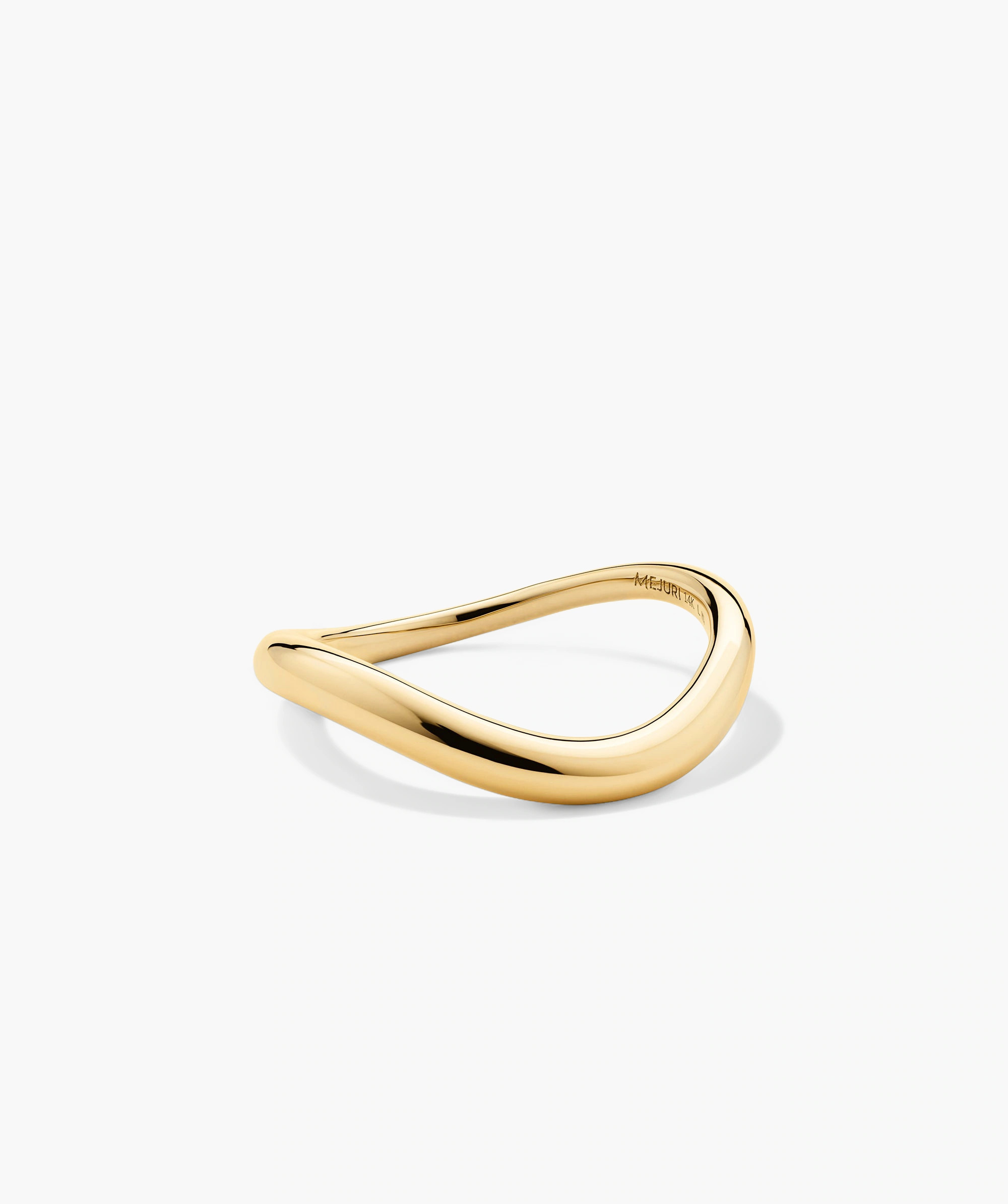 Dôme Figure Slim Ring | Mejuri Fine Crew