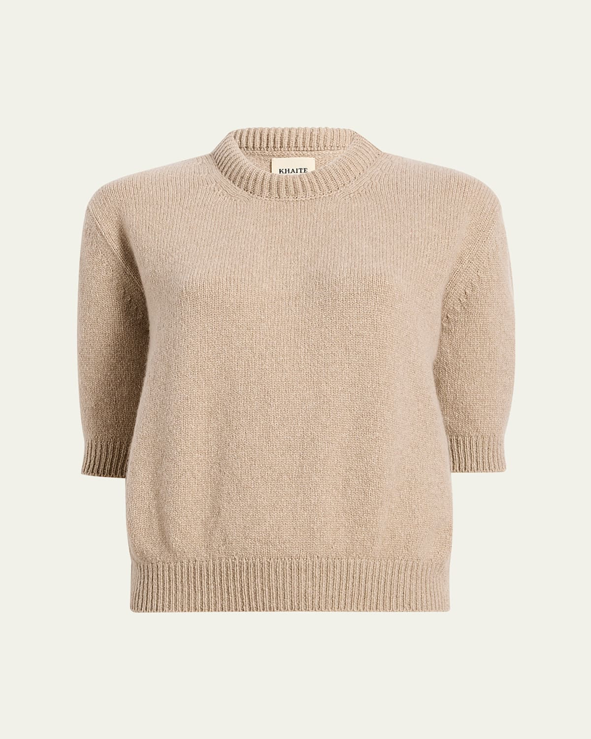 Davin Short-Sleeve Cashmere Sweater | Bergdorf Goodman