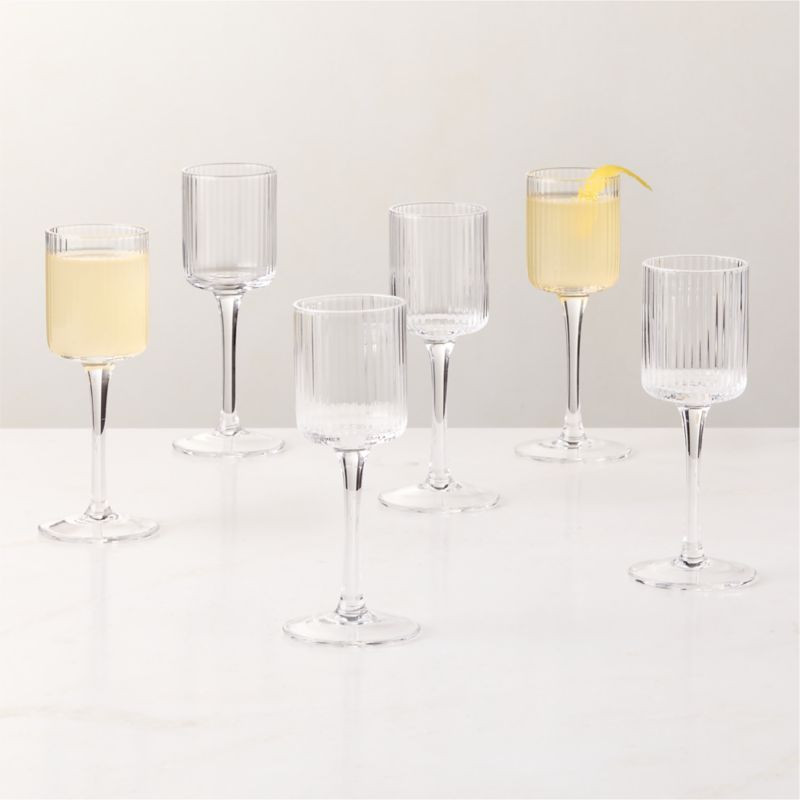 Eve Cordial Glass Set of 6 + Reviews | CB2 | CB2