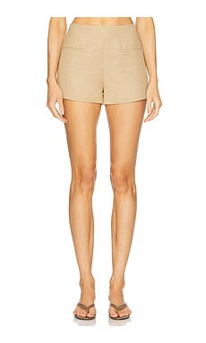 FAITHFULL THE BRAND Florine Mini Shorts in Caramel from Revolve.com | Revolve Clothing (Global)
