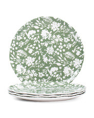 Set Of 4 Melamine Dinner Plates | TJ Maxx