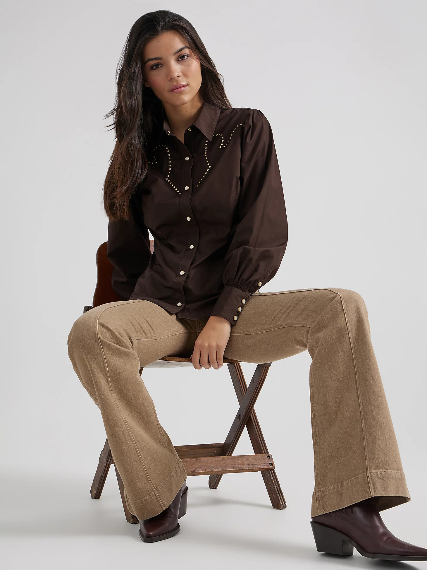 Wrangler® x Yellow Rose by Kendra Scott Rodeo Shirt | Wrangler