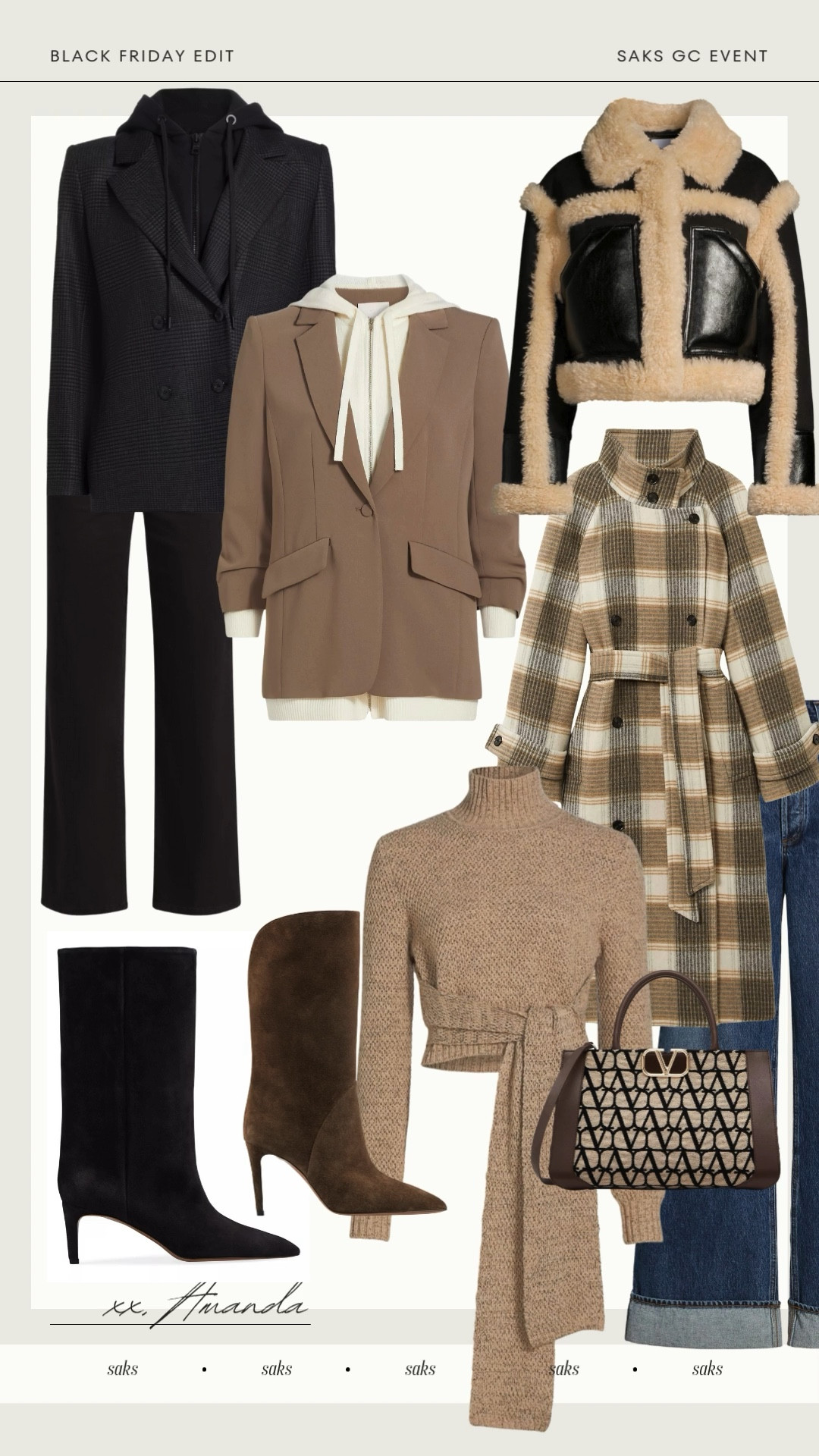 Saks designer sale 

#LTKTravel #LTKOver40 #LTKHoliday