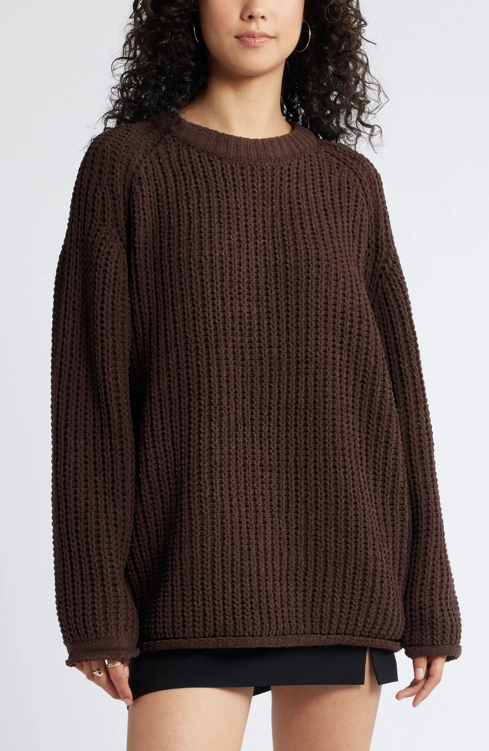 BP. Slouchy Chenille Pullover Sweater | Nordstrom | Nordstrom