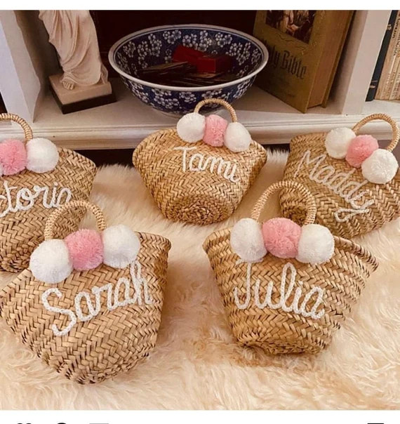 60% off Personalized Straw Basketbridal Shower | Etsy | Etsy (US)