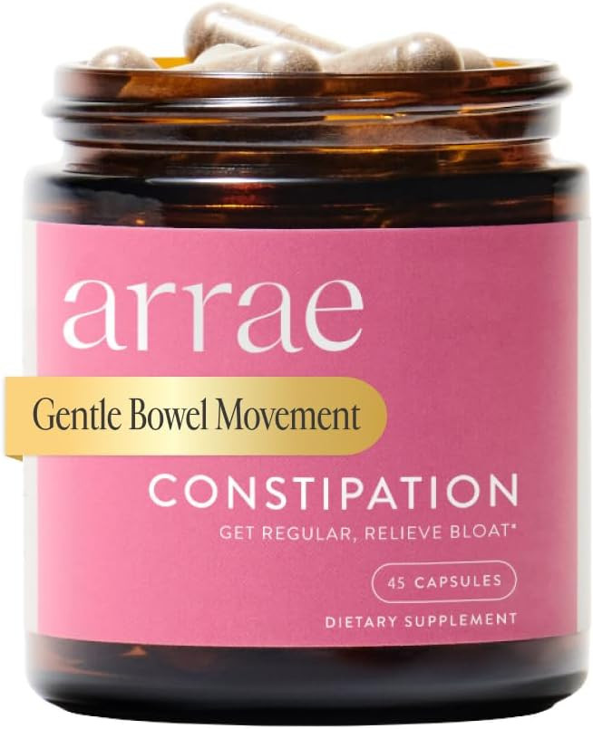 Amazon.com: Arrae Constipation Relief Capsules – Gentle, Natural Bowel Support – Clinically P... | Amazon (US)