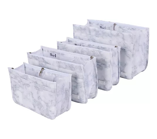 "As Is" Periea Set of 4 Purse Organizers - QVC.com | QVC