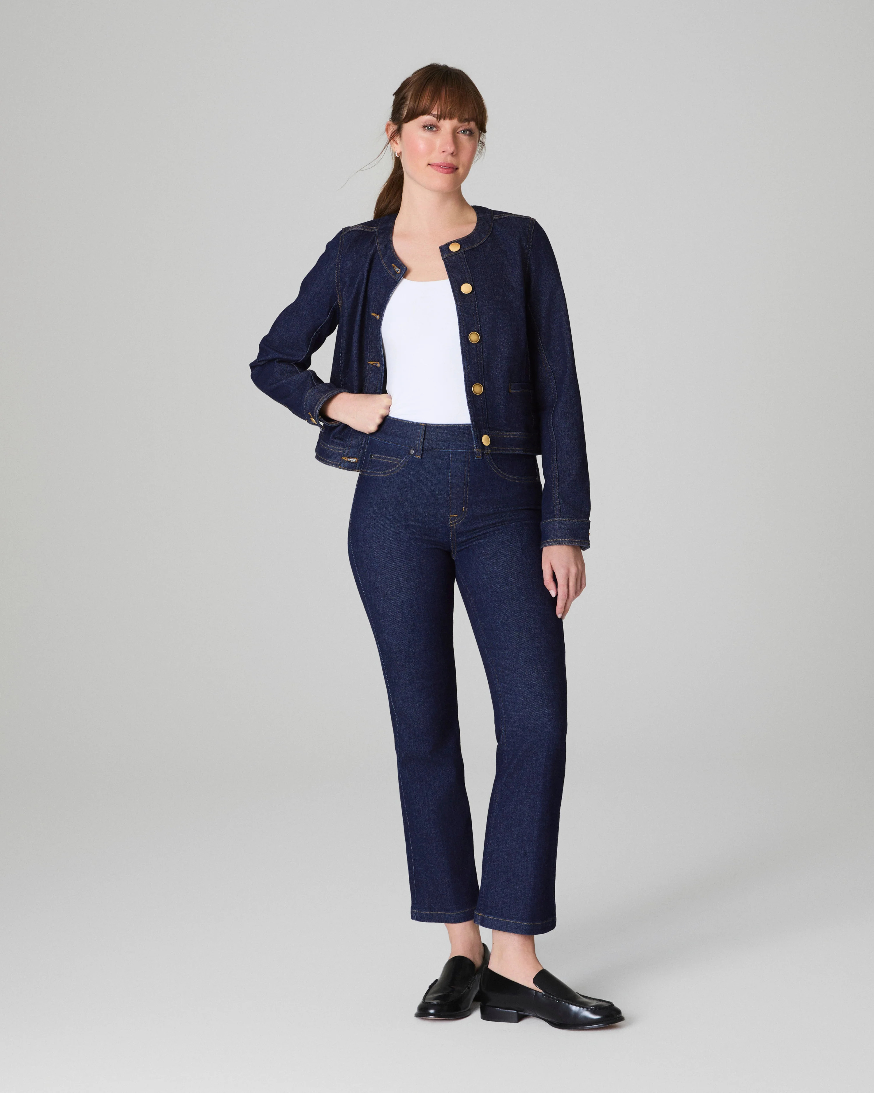 Kick Flare Jeans with Built-In Shaping & Tummy Control | SPANX | Spanx