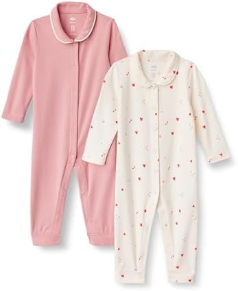 Amazon Essentials x Sofia Grainge Unisex Babies' Footless Sleepsuit, Pack of 2 | Amazon (US)