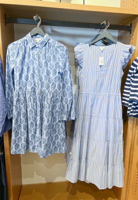So many cute spring dresses at J.Crew Factory right now, whether you're looking for a midi dress or a shirt dress! Both currently on sale! 

J. Crew factory dress, vacation outfit, spring dress, spring outfit, Easter dresses, work outfit, midi dress, shirt dress, coastal dress, coastal style, beachy style, ruffle sleeve tiered midi dress, collared mini shirt dress, striped short sleeve midi shirt dress, keyhole midi dress, ruffle sleeve midi dress, blue dress, long sleeve spring dress, blue & white striped dress, jcrew factory dresses, blue spring dresses 

#LTKfindsunder100 #LTKSeasonal #LTKsalealert