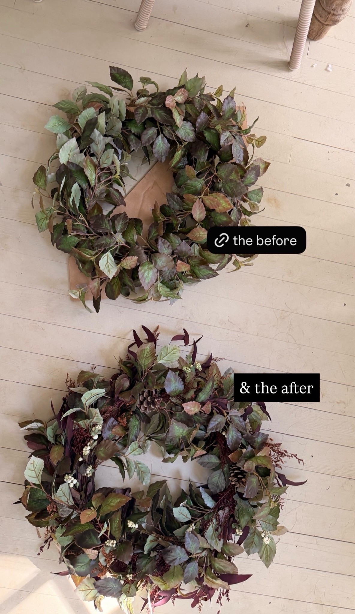 This Target wreath is so beautiful, and even more elevated with some natural Fall elements 🍂

#LTKHome #LTKSeasonal
