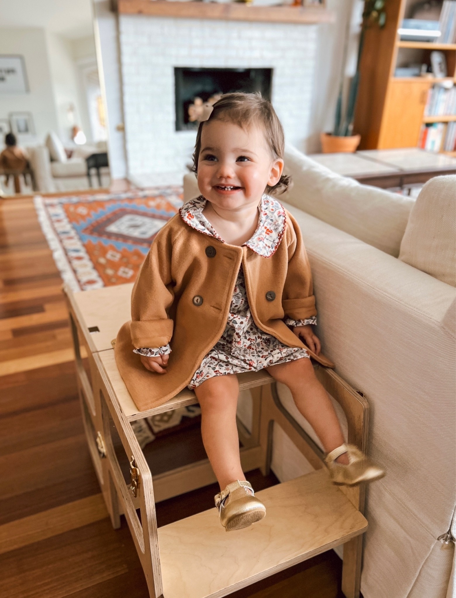 Picture day at school! 🥹 Everything from Amazon, runs TTS but I’d say the shoes run a bit small (these are size 5 and they fit her whereas her other size 5’s are still big!) 

#LTKbaby