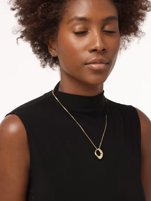 Gold Pendant Necklace - Collins | Ana Luisa