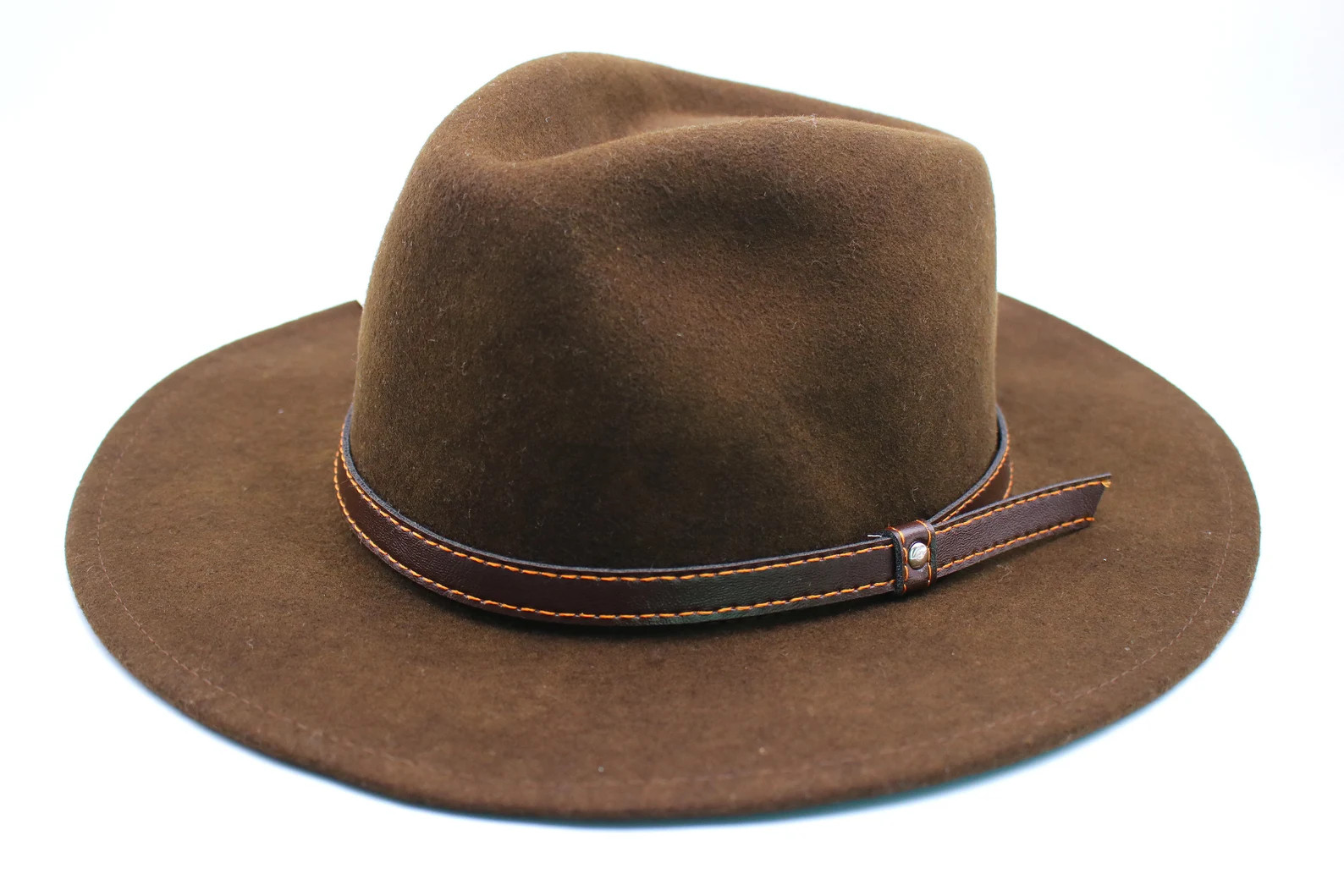 Handcrafted Fedora Felt Hat - Classic Wool, Artisan Elegance by Made by Nativos - Etsy | Etsy (US)