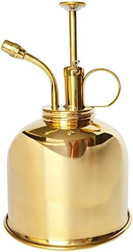 Brass Golden Spray Lianshi can Plant Spay Bottle Inner Flower Spray Mister 300ml/10.56 oz 1pcs/Lo... | Amazon (US)